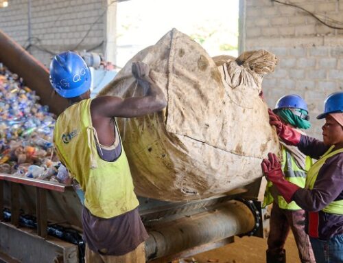Plastic Waste Processing Project of the French Team Fund (FEF).